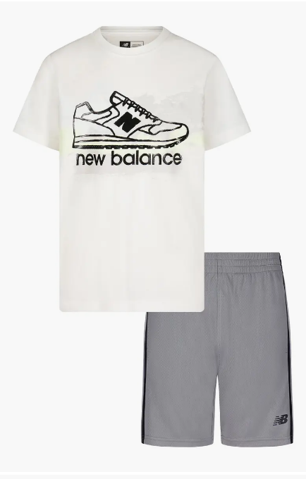 Kids' Logo Graphic T-Shirt & Shorts