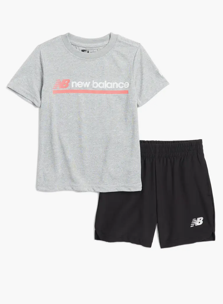 Kids' Graphic T-Shirt & Shorts Set