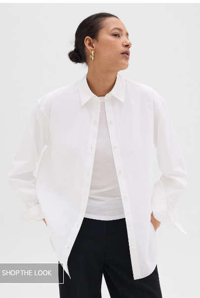 Boyfriend Shirt in Good Cotton