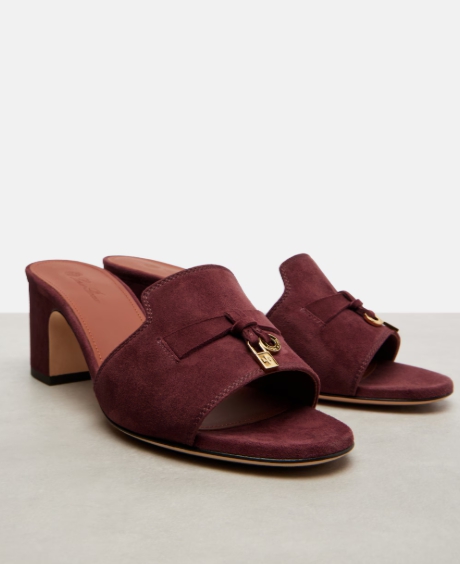 FTA - Loro Piana Summer Charms 55 스웨이드 뮬