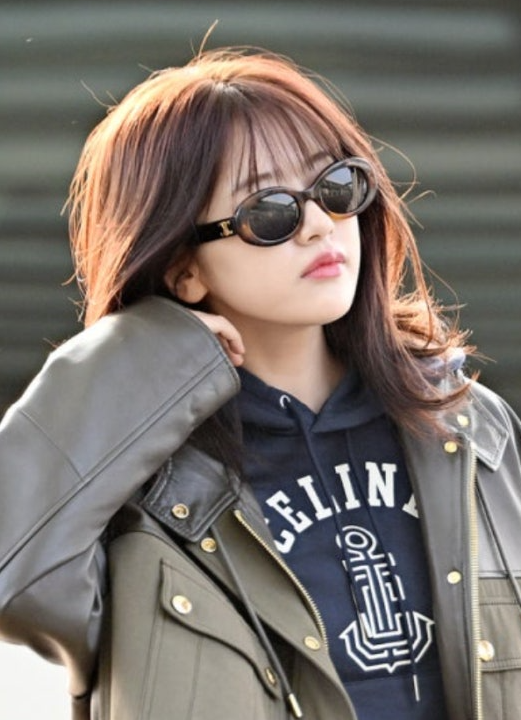 Celine Eyewear Triomphe 01 오벌 선글라스 FTA