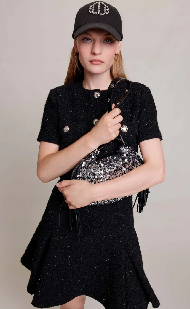 Short tweed dress