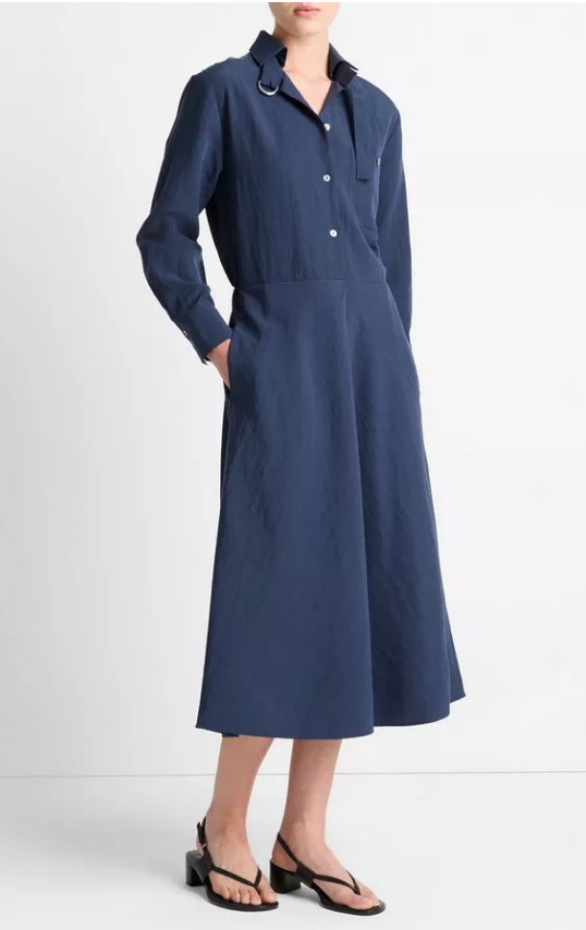 Easy D-Ring Shirt Dress