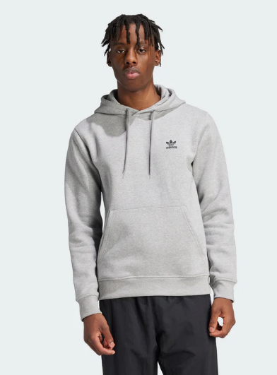 men's trefoil essentials hoodie