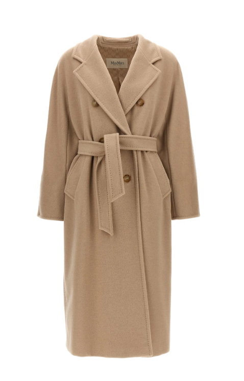 Max Mara 마담 더블 브레스티드 벨트 코트