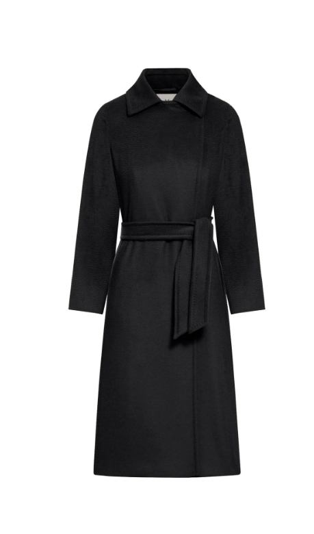 Max Mara Manuela 아이콘 벨트 긴소매 코트