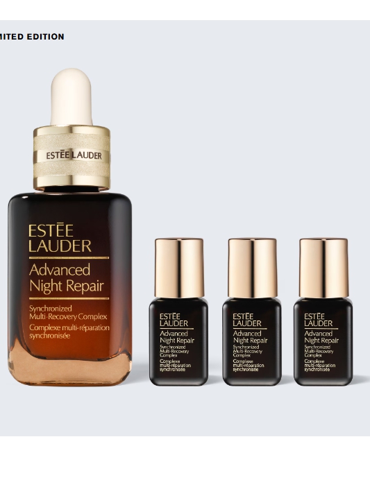 Advanced Night Repair Serum Skincare Set Renew + Firm + Hydrate
