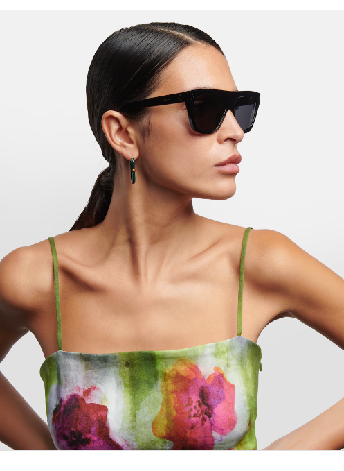 Celine Polarized Square Ladies Sunglasses