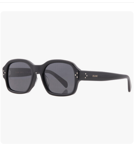 Celine Smoke Square Men's Sunglasses