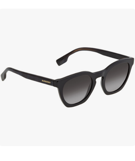 Burberry Yvette Grey Gradient Cat Eye Ladies Sunglasses