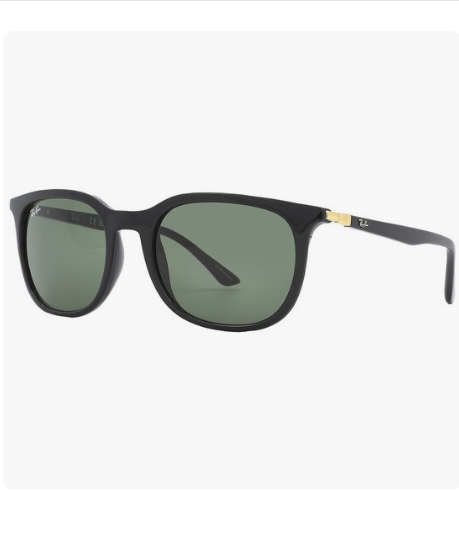 Ray-Ban Green Rectangular Unisex Sunglasses