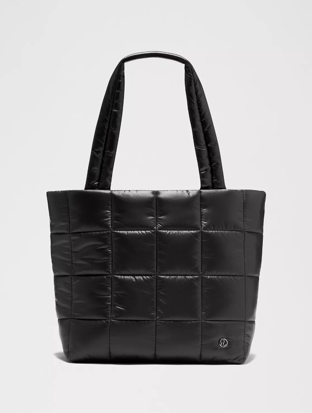 Quilted Grid Tote Bag 12L
