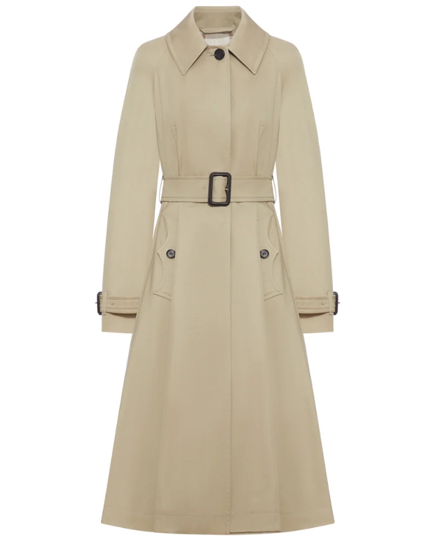 Burberry ELLINGHAM COTTON GABARDINE TRENCH COAT