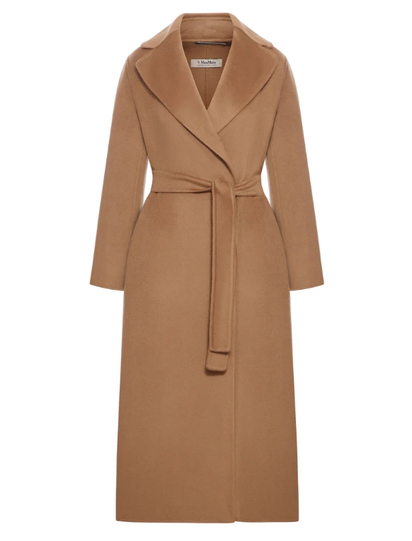 Smaxmara WOOL DRAP ROBE COAT