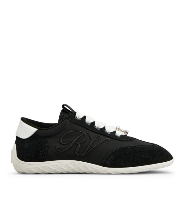 Roger Vivier VIV LOW SUEDE SNEAKERS
