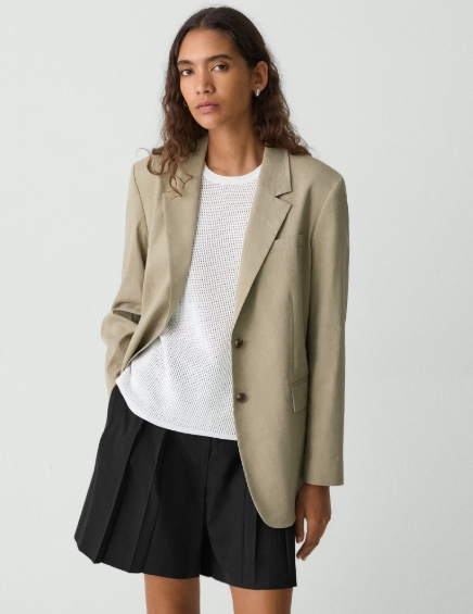 Relaxed Blazer in Good Linen -3colors
