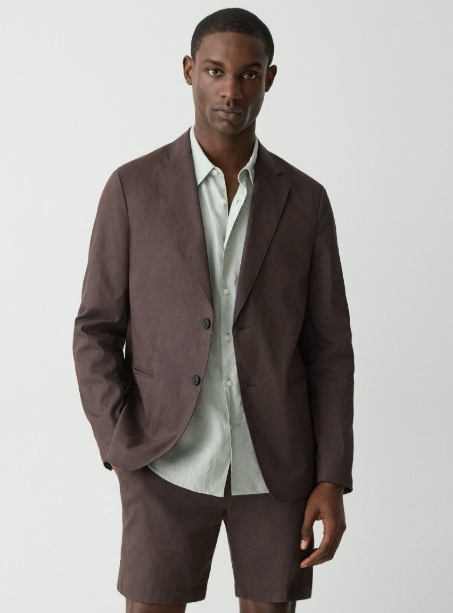 Clinton Blazer in Good Linen