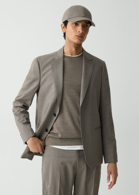 Clinton Blazer in Motion Wool