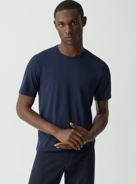 Crewneck Tee in Perform Jersey