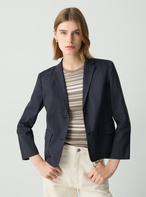Shrunken Blazer in Good Linen