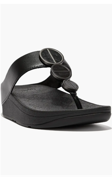 FitFlop Metallic Medallion Flip Flop (Women)
