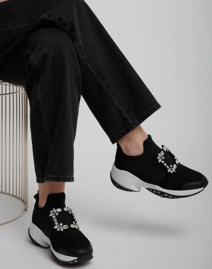 Roger Vivier Viv Run strass sneakers