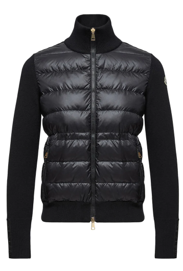 여성 Moncler WOOL PADDED CARDIGAN WITH ZIP