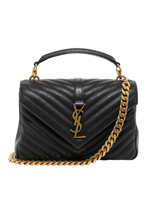 Saint Laurent 컬리지 퀼팅 미디엄 숄더백