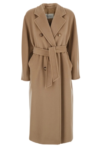 Max Mara 마담 더블 브레스티드 벨트 코트