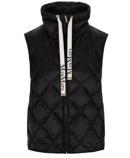 Max Mara The Cube 더 큐브 트레직 지퍼업 드로스트링 질레