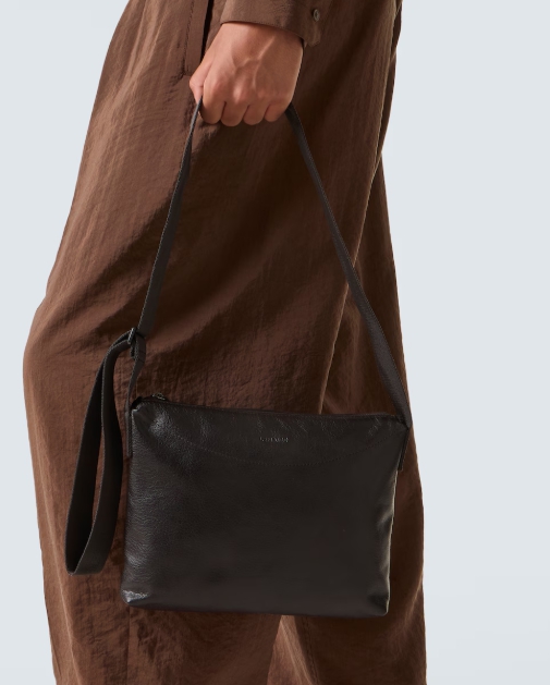Lemaire Folio 스몰 레더 크로스 백