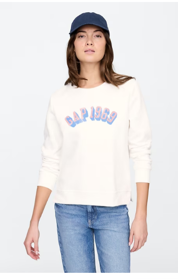Relaxed Gap Logo Sweatshirt