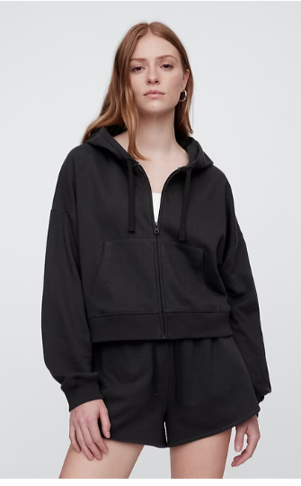 Oversized Zip Hoodie