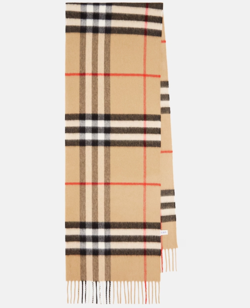 Burberry Check 캐시미어 스카프