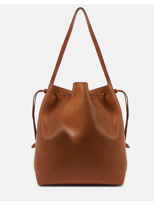 The Row Belvedere 레더 토트 백