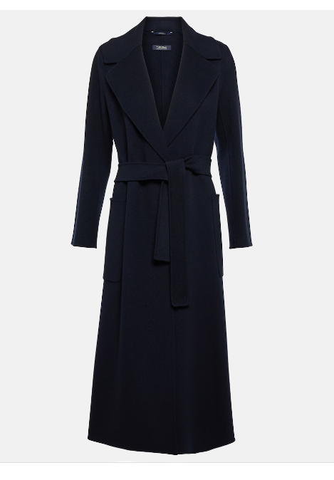 S Max Mara Paolore 울 로브 코트