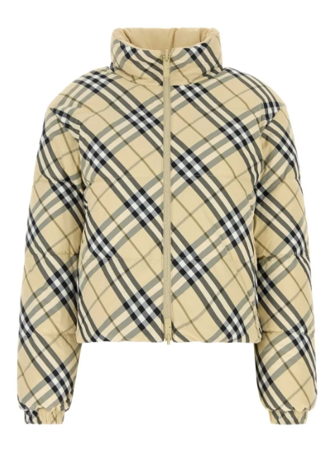 Burberry 프린트 리버서블 재킷