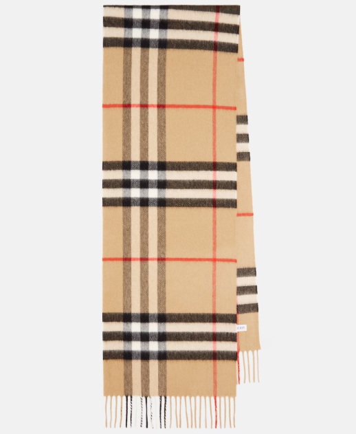 Burberry Check 캐시미어 스카프