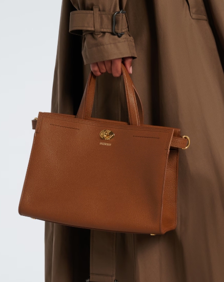 Burberry Cotswolds 스몰 레더 토트 백