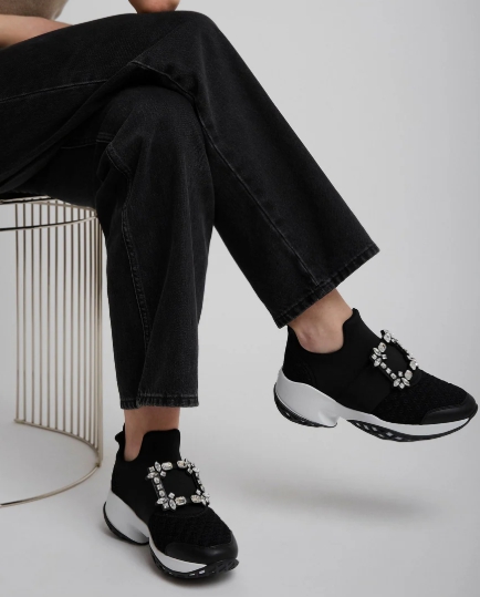 Roger Vivier Viv Run strass sneakers