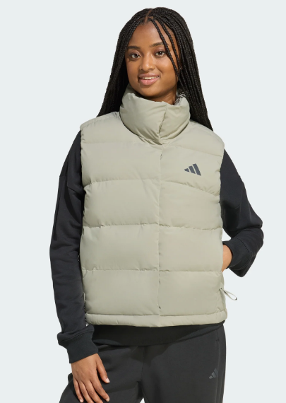 adidas women's helionic climawarm relaxed down vest