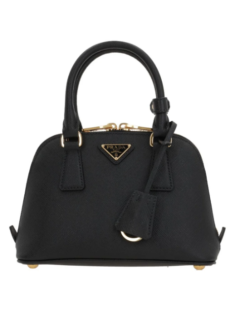 Prada 집업 탑 핸들 백