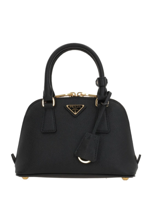 Prada 집업 탑 핸들 백