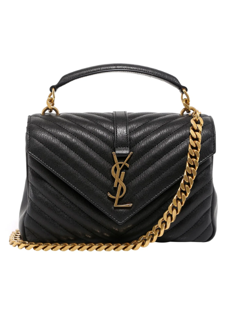 Saint Laurent 칼리지 퀼팅 미디엄 숄더백