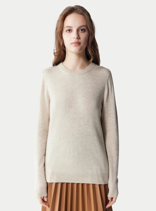 Essential Cashmere Crewneck Sweater