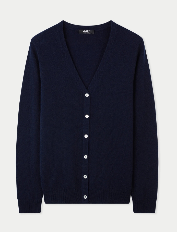 Essential Cashmere V-Neck Cardigan