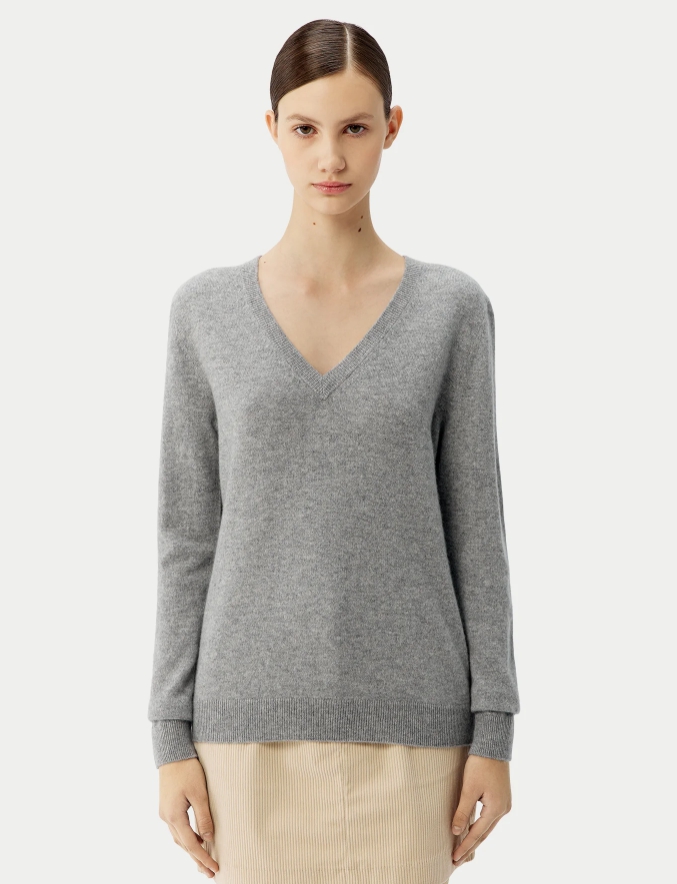 Essential Cashmere V-Neck Sweater