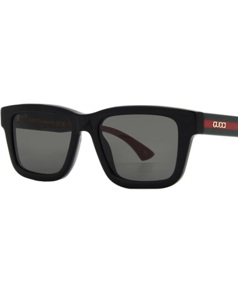 Gucci Grey Square Men's Sunglasses