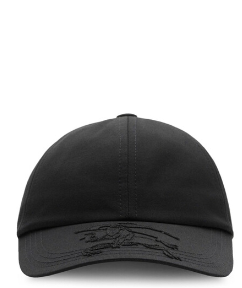 Burberry Equestrian Knight-Patch Cotton Baseball Cap, Size Small