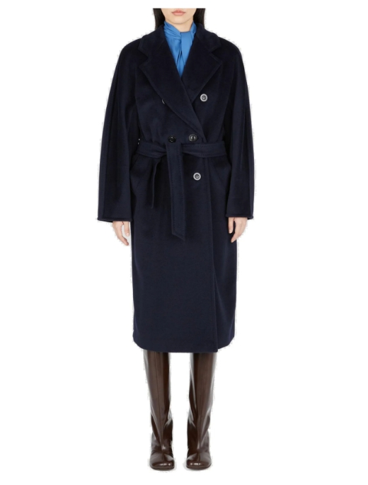 Max Mara 마담 더블 브레스티드 벨트 코트